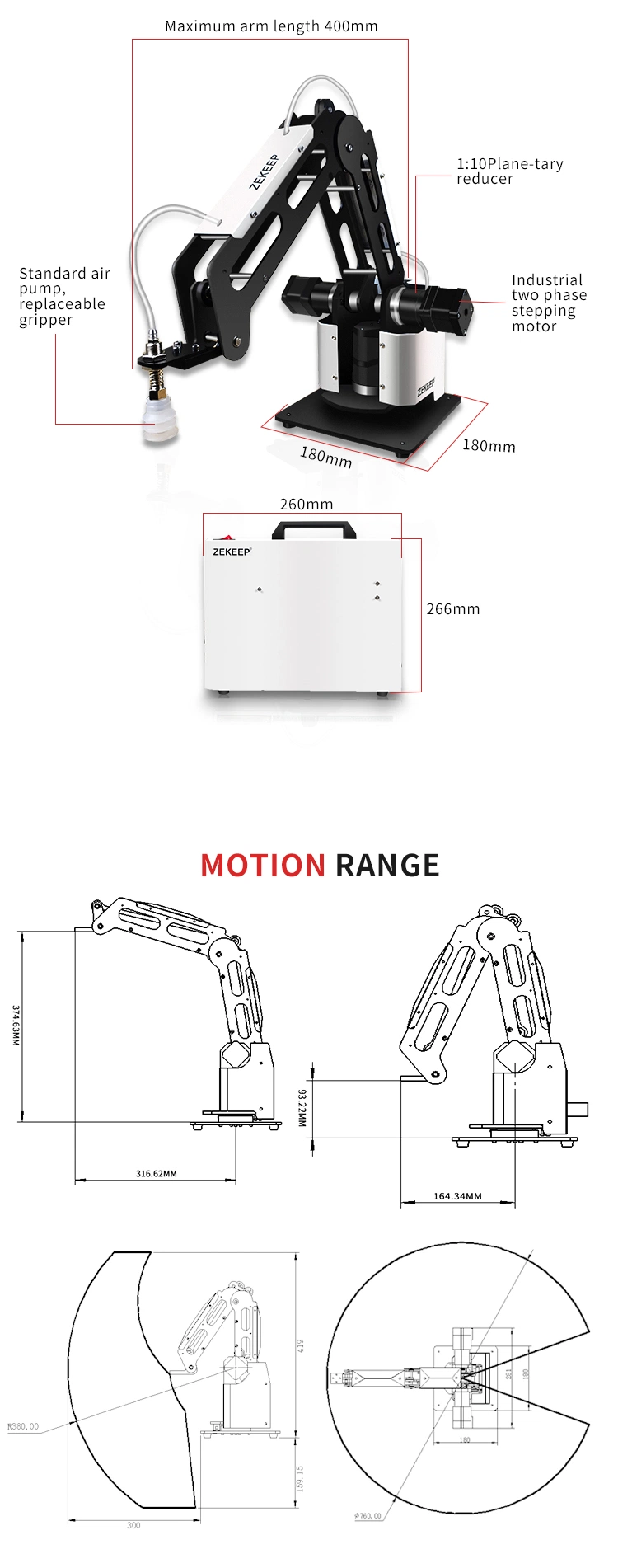 301ED Provide a PLC Fully Open Source Fully Automatic Robotic Manipulator for University Teaching