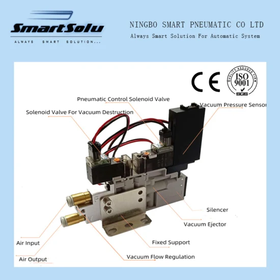 SMC Высококачественный пневматический компонент Маленький компактный генератор вакуума